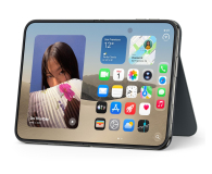 Apple Folio do iPhone Duo z podpórką granat - 1594020 - zdjęcie 4